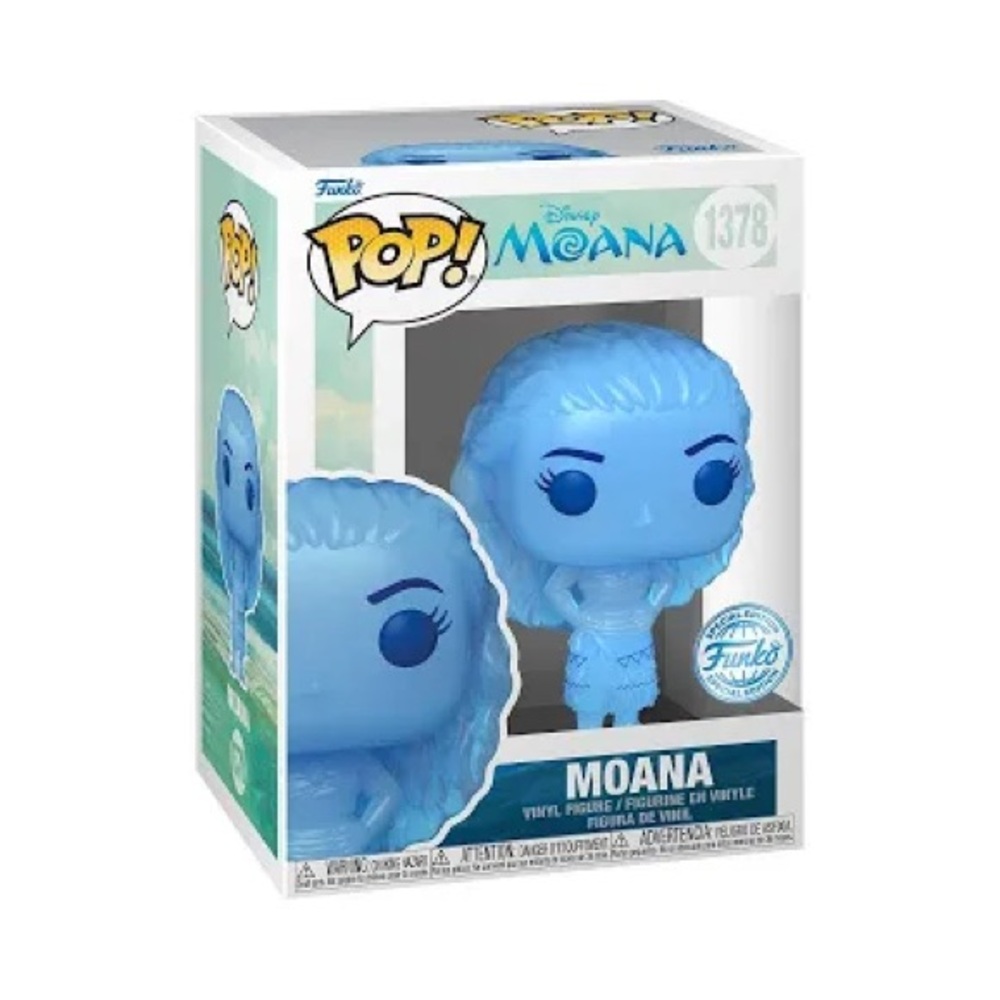 Moana Translucent Funko Pop! Vinyl Figure #1378 🩵 Entertainment Earth Exclusive